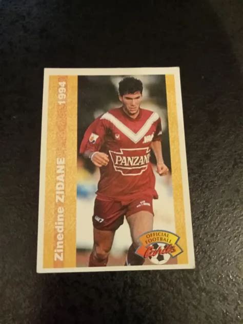 CARTE N155 ZINEDINE Zidane Football Cards 1994 EUR 50 00 PicClick FR