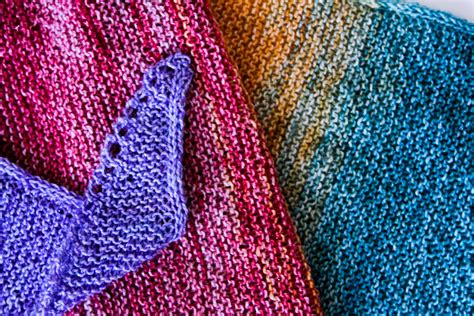 Super Simple Sock Shawl Free Pattern — The Purl Bug