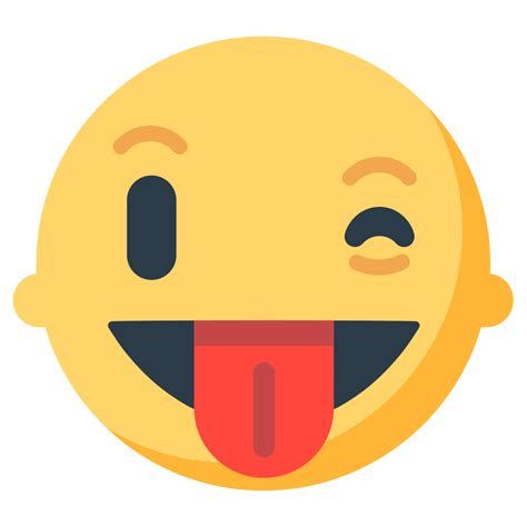 Emoji Emoticon Wink Tongue Smiley - Emoji png download - 1024*1024 ...