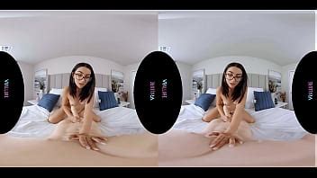 Nerdy Brunette In Glasses Rides Her Sex Doll In Virtual Reality XNXX