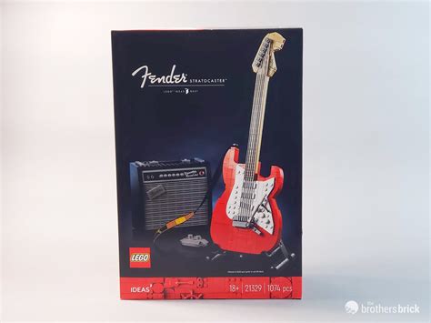 Lego Ideas 21329 Fender Stratocaster Guitar Tbb Review Byj13 3 The Brothers Brick The