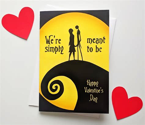 Jack And Sally Valentine Card Williamson Ga Us