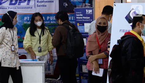 Foto Pencari Kerja Antusias Ikuti Jakarta Job Fair Foto Liputan