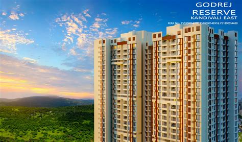 GODREJ RESERVE Kandivali East 2 BHK ₹2.25Cr.+* Onwards