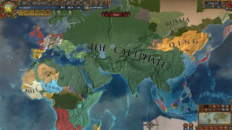 My biggest run, Timurids → Mughals → The Caliphate : r/eu4