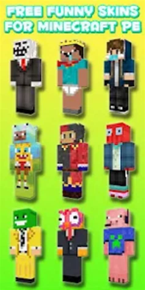 Funny Meme Skins for Minecraft for Android - Download