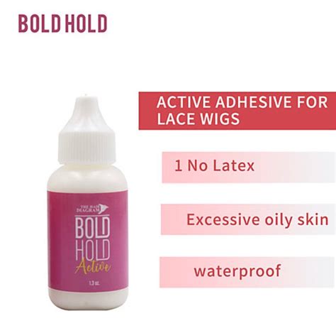 Bold Hold Active Lace Glue 13 Oz Adhesive For Lace Frontals Etsy