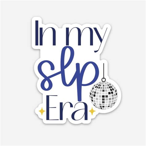 SLP Sticker - Etsy | Slp, Speech pathology grad school, Health fair