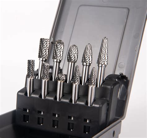 Buy Yufutol Carbide Burrs Set Pcs Double Cut Solid Carbide Rotary