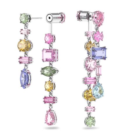 Boucles doreilles Femme Swarovski 5613740 Métal rhodié Multicolore