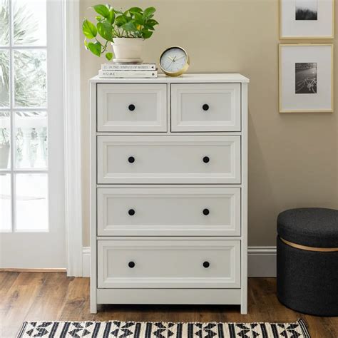 Oakland White Chest of Drawers | RC Willey