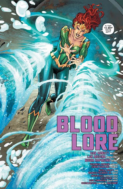 Weird Science DC Comics PREVIEW Mera Queen Of Atlantis 5