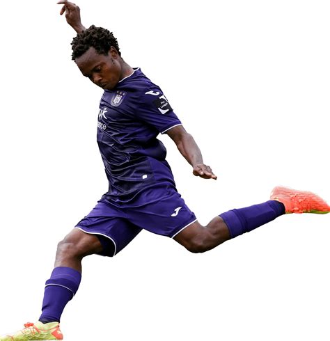 Percy Tau Anderlecht football render - FootyRenders