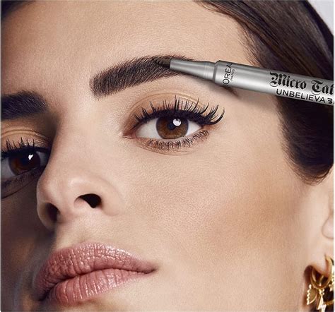 LOréal Paris Unbelieva Brow Micro Tatouage Blonde Smear Resistant Felt Tip Pen with