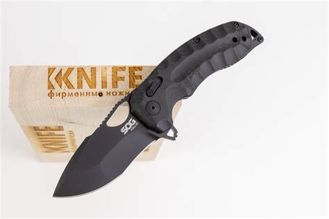 Купить нож "Kiku XR" CTS-XHP Linen Micarta 12-27-02-57 от SOG
