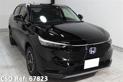 Honda Vezel Suv Wd Model In Black Used Cars Stock Cso