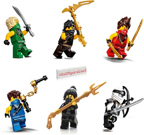 Lego Ninjago Legacy Paquete Combinado De Minifiguras Reiniciadas