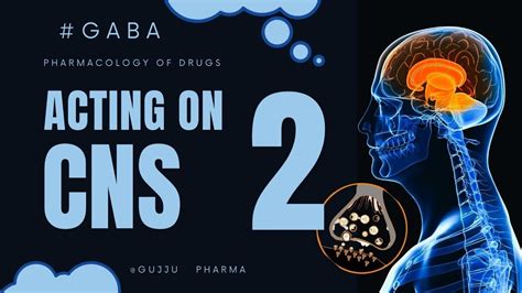 Gaba Pharmacology Of Drugs Acting On Cns L With Notes