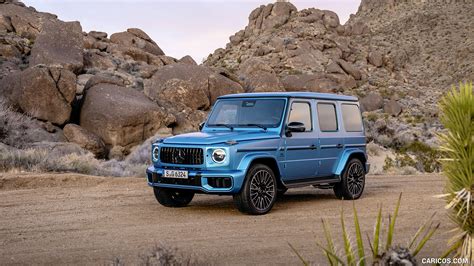 Mercedes Amg G Color Manufaktur Hyper Blue Magno Front