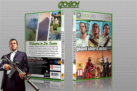 Viewing Full Size Grand Theft Auto V Box Cover