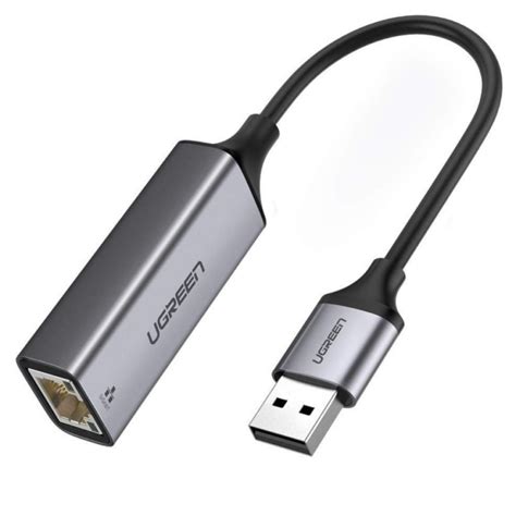 Adaptador De Red Ugreen CM209 USB 3 0 A Ethernet Gigabit Conectividad Y