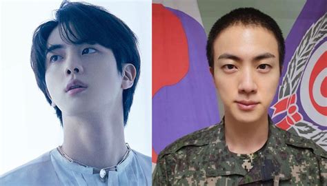 Bts Jin First Picture In Military Uniform Out Now See Insides