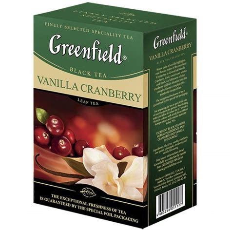 Чай Greenfield Vanilla Cranberry (рассыпной) | отзывы