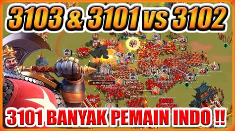 KD 3101 BANYAK PEMAIN INDO WAR KVK 2 ROK 3101 3103 VS 3102 PASS 5