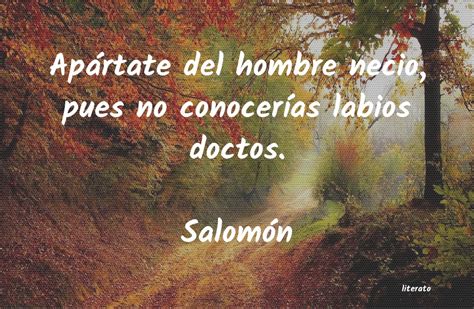 Frases cortas del rey salomon - Literato