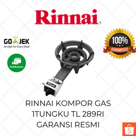 Jual Rinnai Kompor Gas Satu Tungku Tl Ri Kompor Komersial