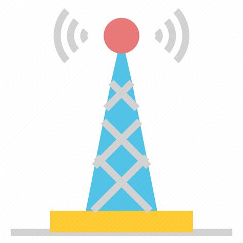 Antenna Communication Signal Tower Wifi Wireless Icon Download