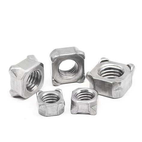 Jis B Ss M To M Square Weld Nuts China Stainless Steel