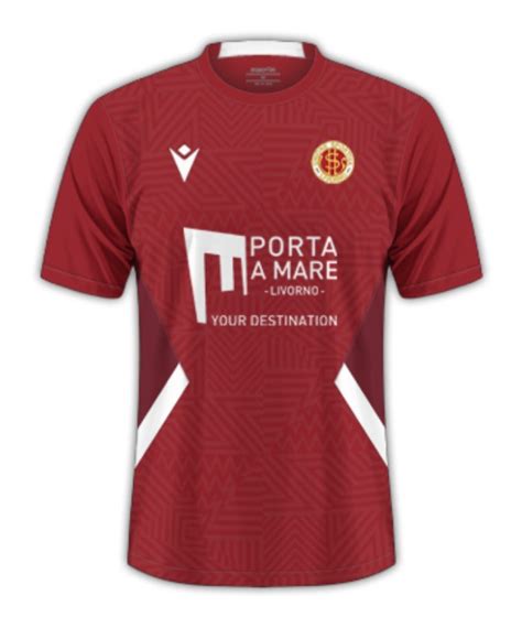 Camiseta Local As Livorno 2023 24