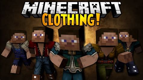 Minecraft Mod Showcase Clothing Youtube