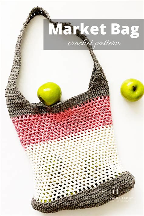 Crochet Farmers Market Bag