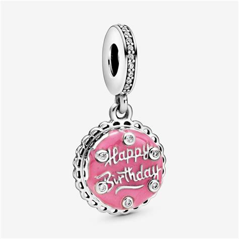 Pink Birthday Cake Dangle Charm Pandora Uk