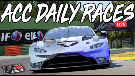 LIVE ACC 1st Look At This Week S New LFM Daily Races YouTube