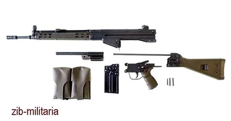 G3 Festschaft, Dekoteilesatz Sturmgewehr