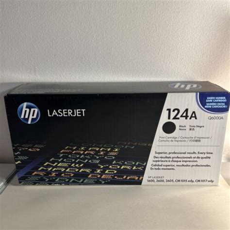 Sealed Genuine Hp A Q A Laserjet Black Color Toner Ink Cartridge