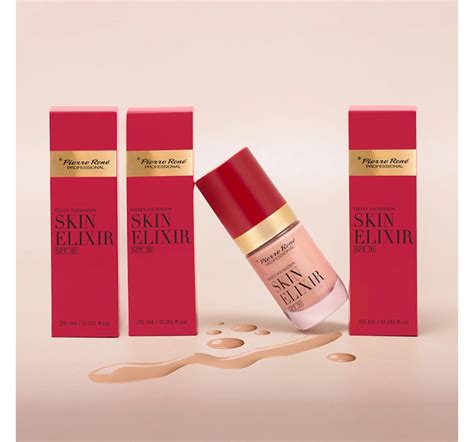 Podkład do twarzy Pierre Rene Skin Elixir 01 Ivory Nude eZebra pl