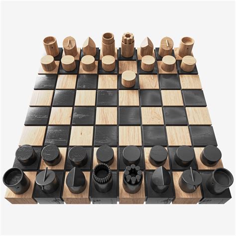 Chess Board 3D Model - TurboSquid 1969883