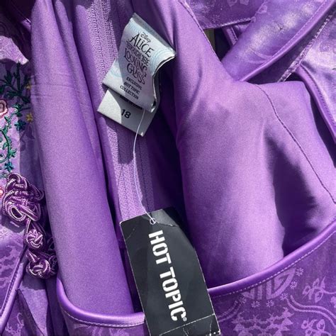 Hot Topic Dresses Disney Alice Through The Looking Glass Hot Topic Exclusive Purple Mini