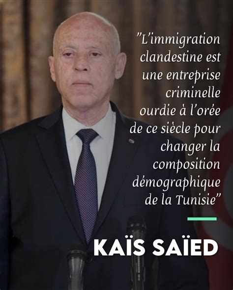 paillon on Twitter RT BVoltaire Le président tunisien Kaïs Saïed