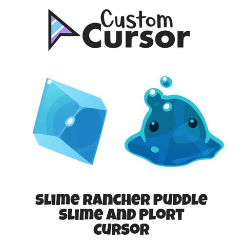 Slime Rancher Puddle Slime and Plort cursor – Custom Cursor