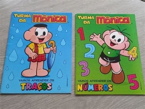 Livros Un Turma Da Monica Vamos Aprender Tra Os Numeros Mercadolivre