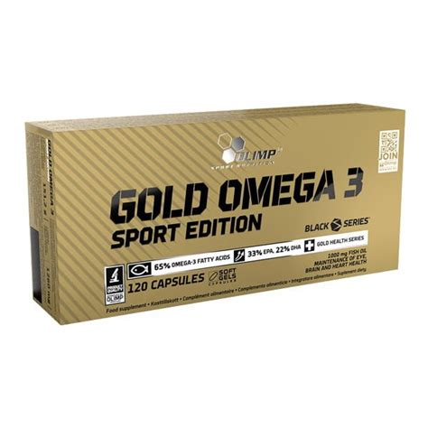 Olimp Gold Omega 3 Sport Edition 120 Cápsulas