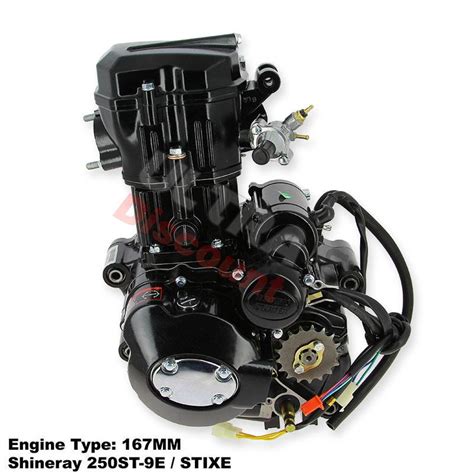 Engine For ATV SHINERAY Racing Quad 250cc 167MM Engine Shineray