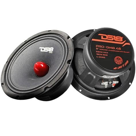 Ds Inch Midrange Loudspeaker Watt Max Bullet Ohm Pro Gm B