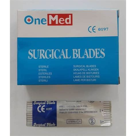 Jual Surgical Blade Onemed No 13 Pisau Bedah Bisturi Shopee Indonesia