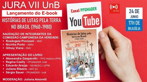 Lan Amento E Book Hist Rias De Lutas Pela Terra No Brasil